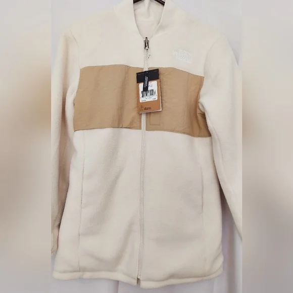 The NorthFace Womens Reversible Insulated Heatseeker Khaki Jacket Size Small NWT - Picture 15 of 16